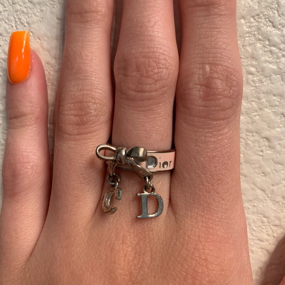 Authentic Christian Dior Ring Ring Size 6